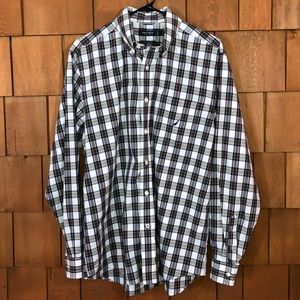 Nautica Plaid Men’s Button Down shirt